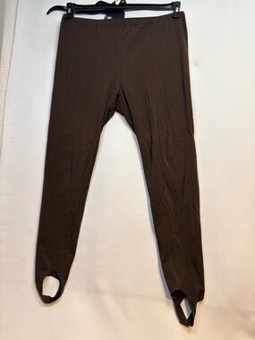 Style & Co. Chocolate Brown Stretch Leggings - X-Large